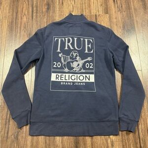 True Religion Navy Sweater for Men